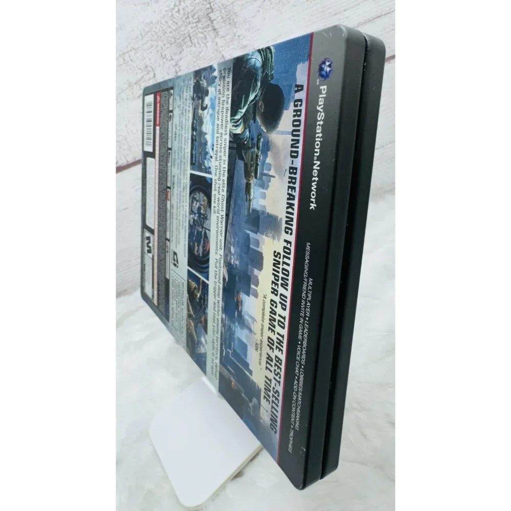 Sniper 2: Ghost Warrior (PS3, PlayStation 3, 2013) Bulletproof SteelBook Edition
